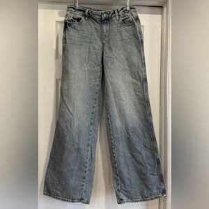 PacSun Light Blue Wide Leg Denim Jeans
